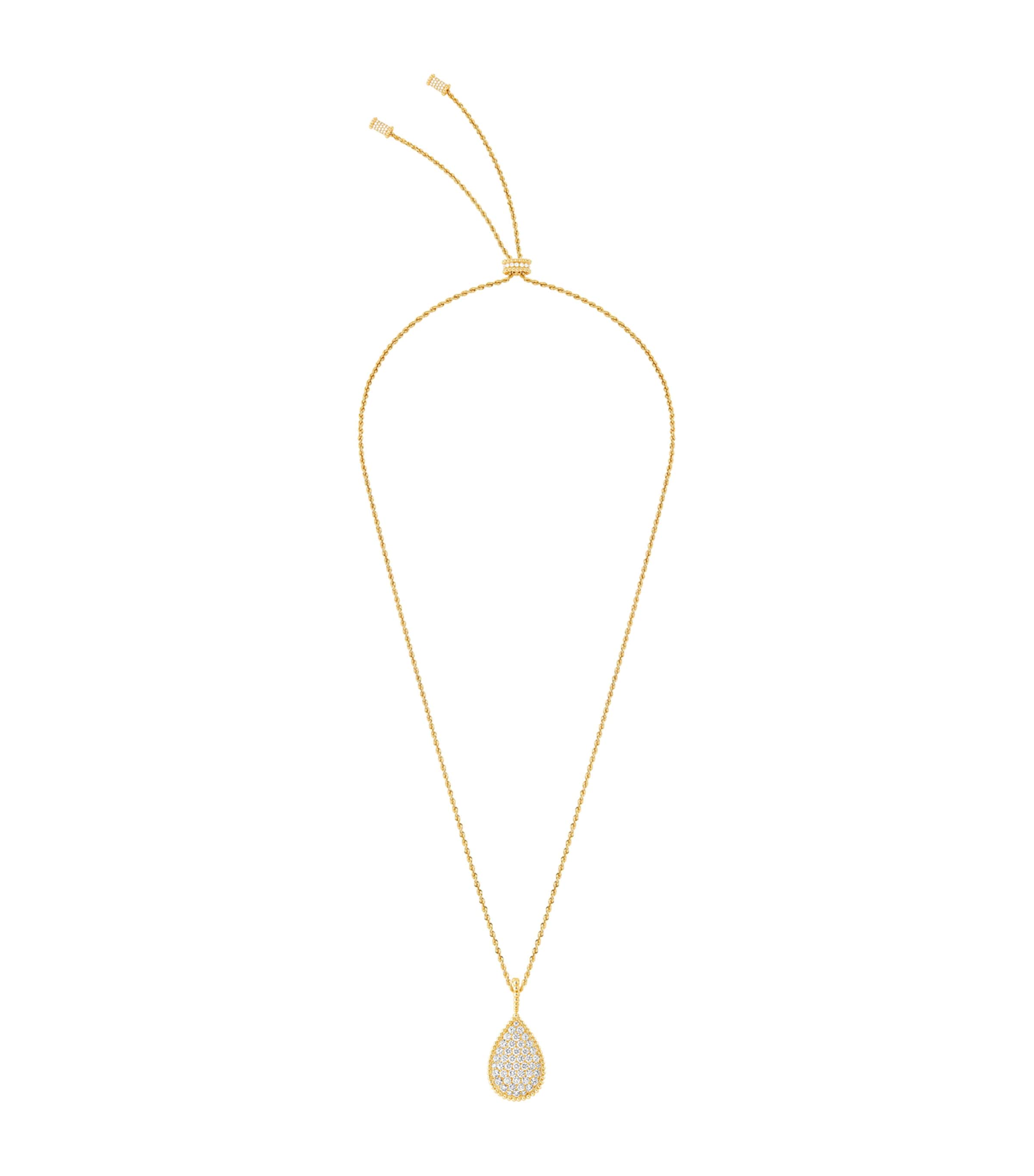 Boucheron XL Yellow Gold and Diamond Serpent Bohème Necklace Yellow Gold Image 1