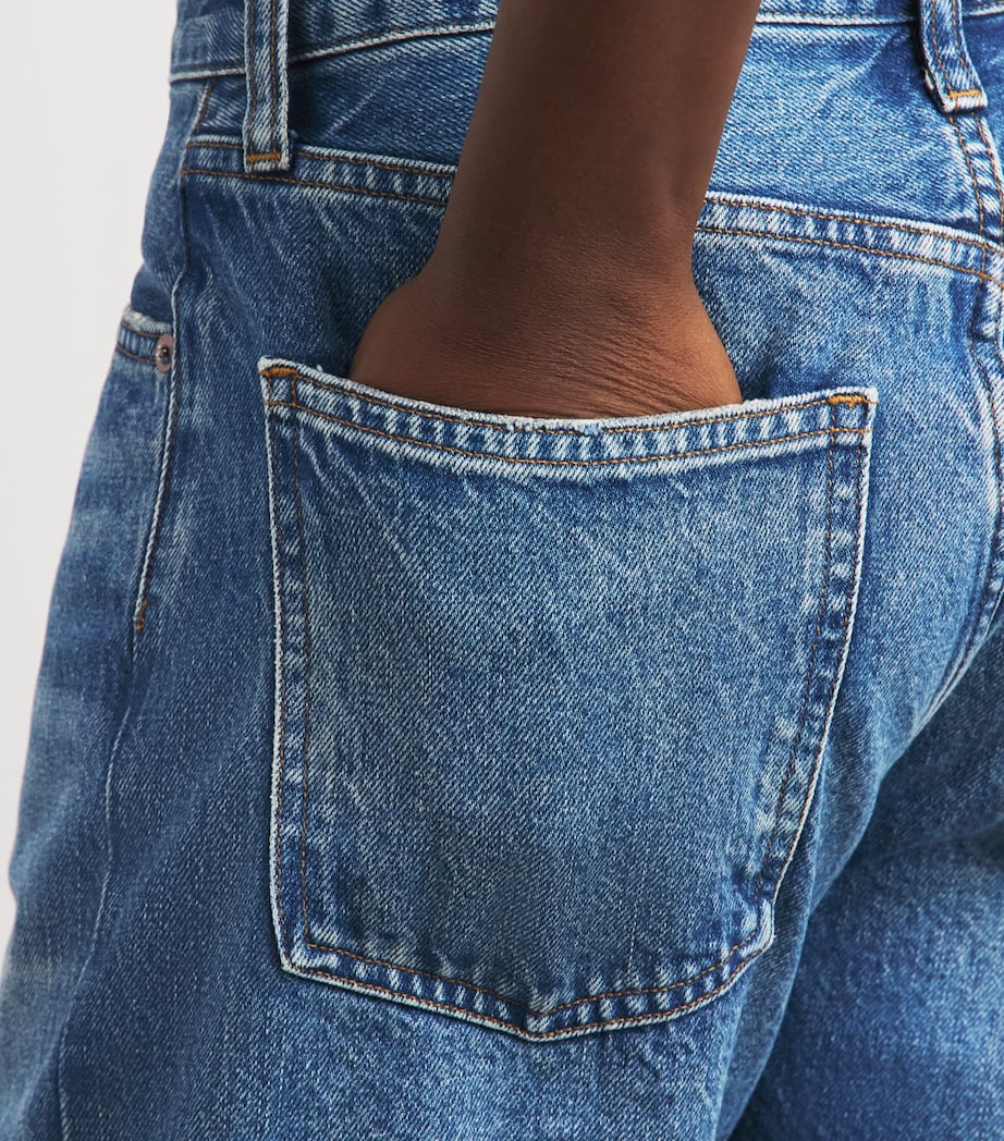 AGOLDE Womens 90’s Pinch Waist Cropped Jeans Circ Image 3