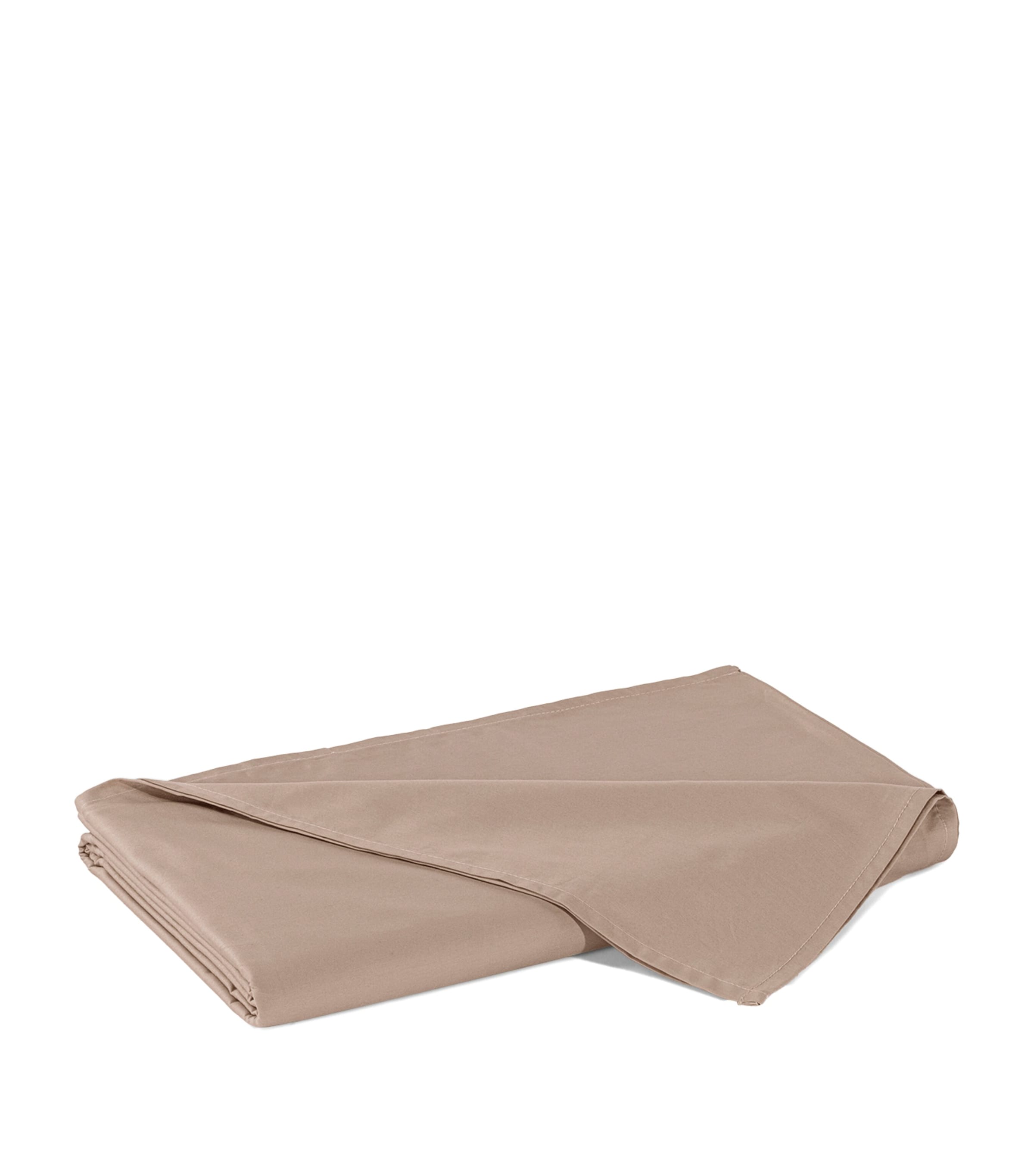 Hamam Organic Cotton Sateen Core Super King Flat Sheet (270cm x 310cm) Vapour Image 1