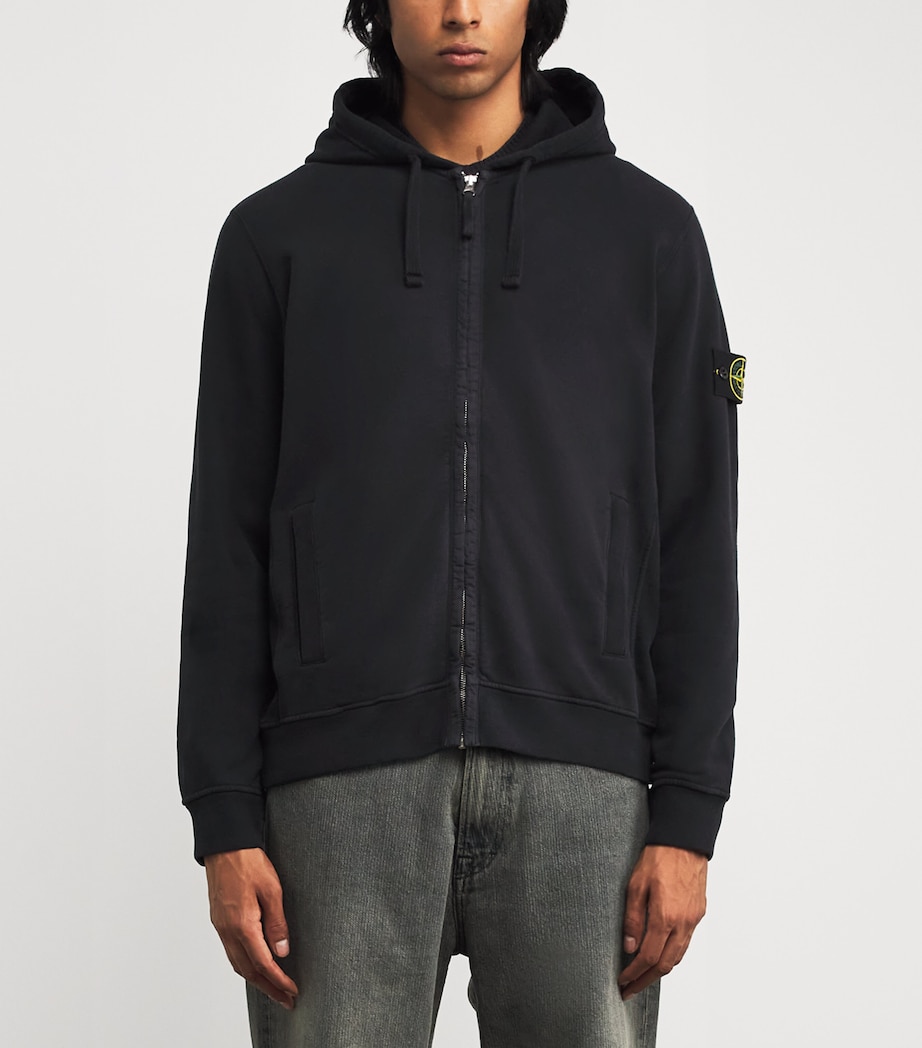 Cotton Compass Logo Hoodie V0029 Image 3