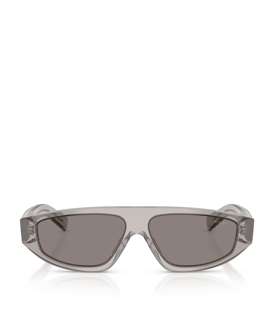 Prada PR C02S Irregular Sunglasses Grey Image 1
