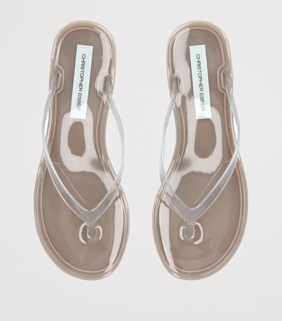 Jo Flip Flops BEIGE COMB Image 4
