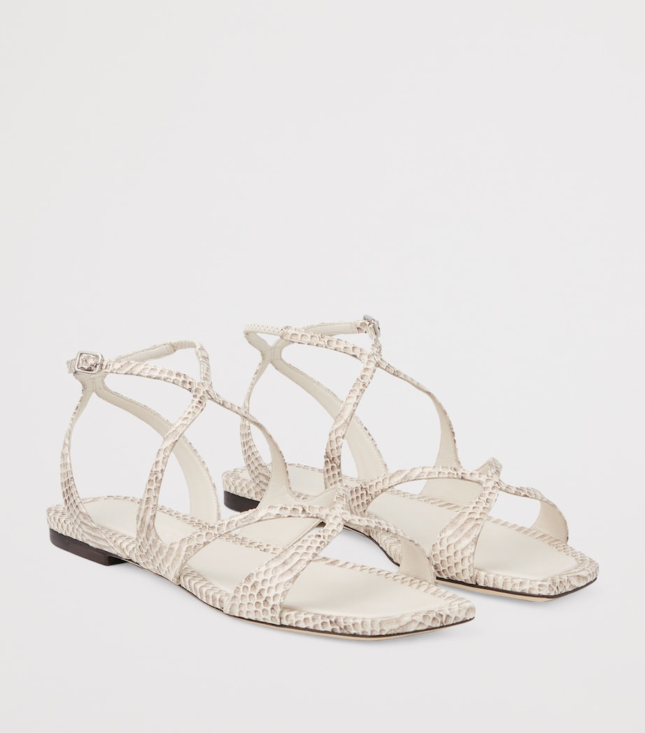 Ayla Leather Sandals ROCCIA Image 4