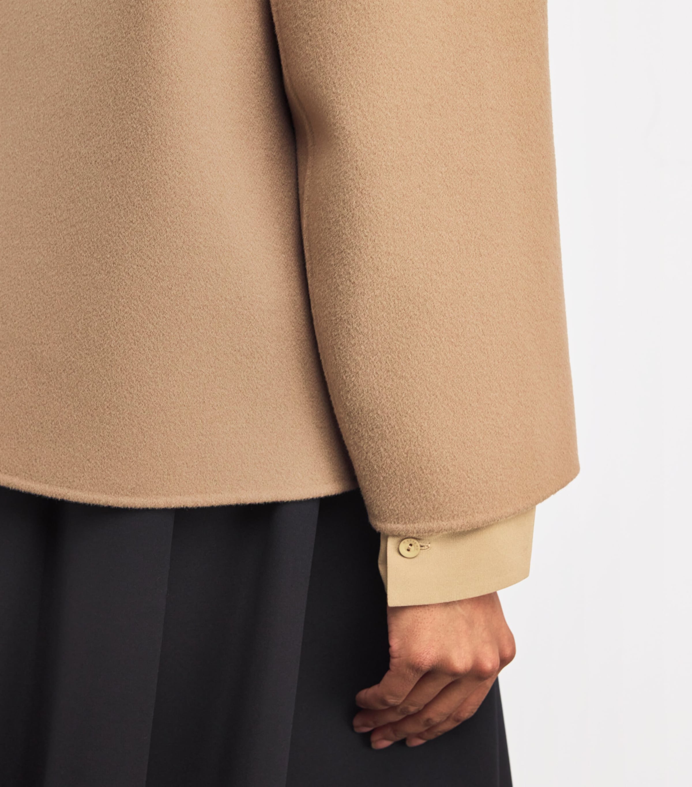 【送料&関税込】Max Mara acacia Beige Virgin Wool Jacket Wool jacket virgin wool beige | Max Mara