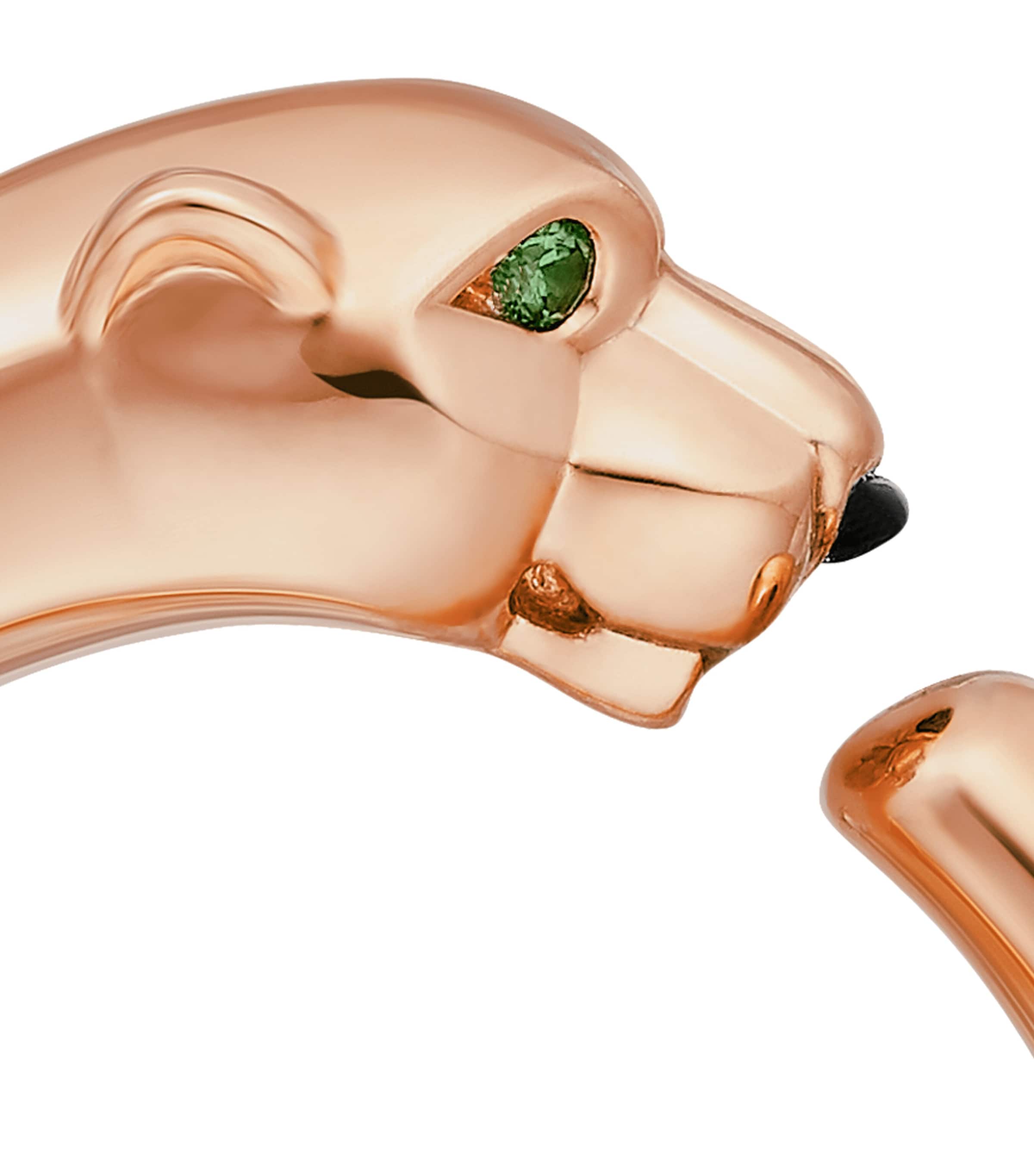 Rose Gold, Tsavorite Garnet and Onyx Panthère de Cartier Ring ROSE GOLD Image 2