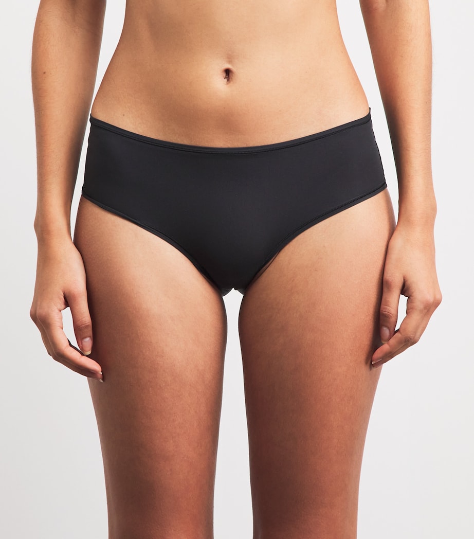 Skims Womens Fits Everybody Briefs Onyx Image 2
