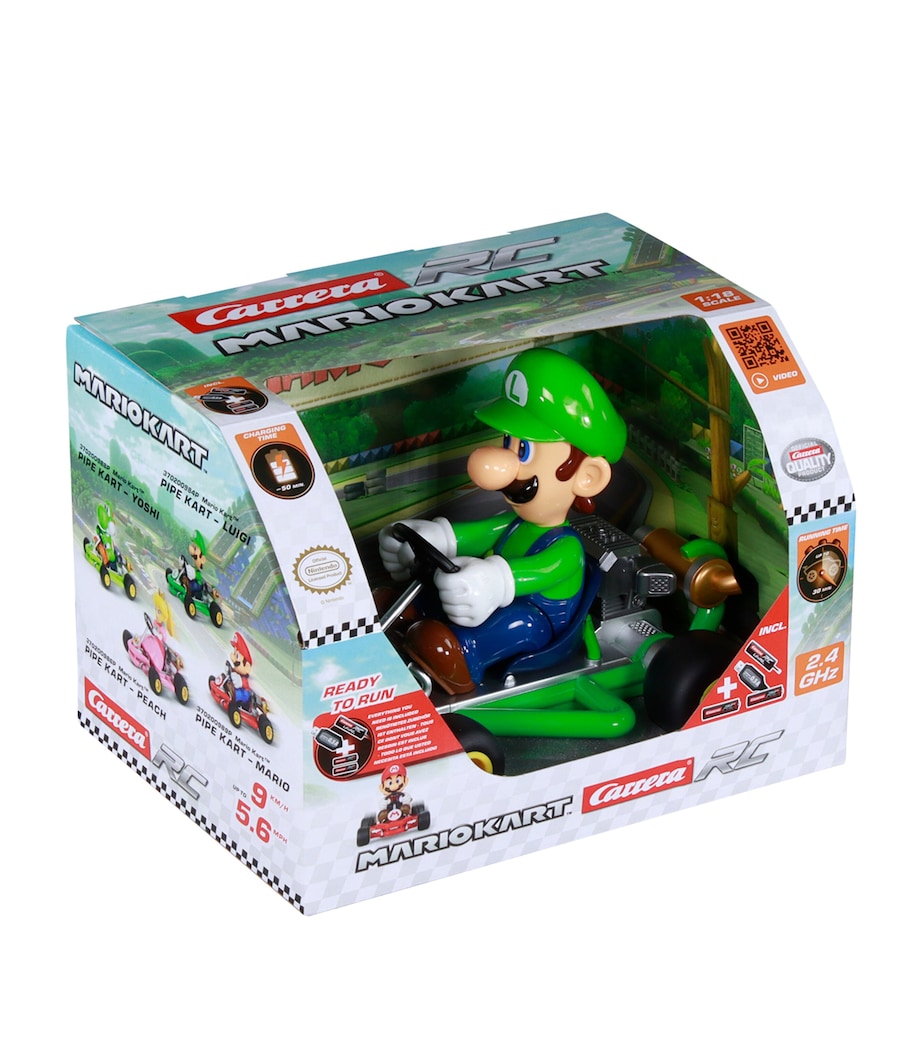 1:18 RC Mario Kart Luigi Pipe Kart MULTI Image 3