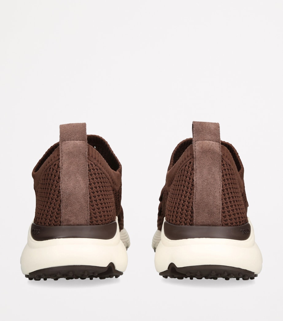 Tod's Sport Run 54c Calzino Sneaker Brown Image 2