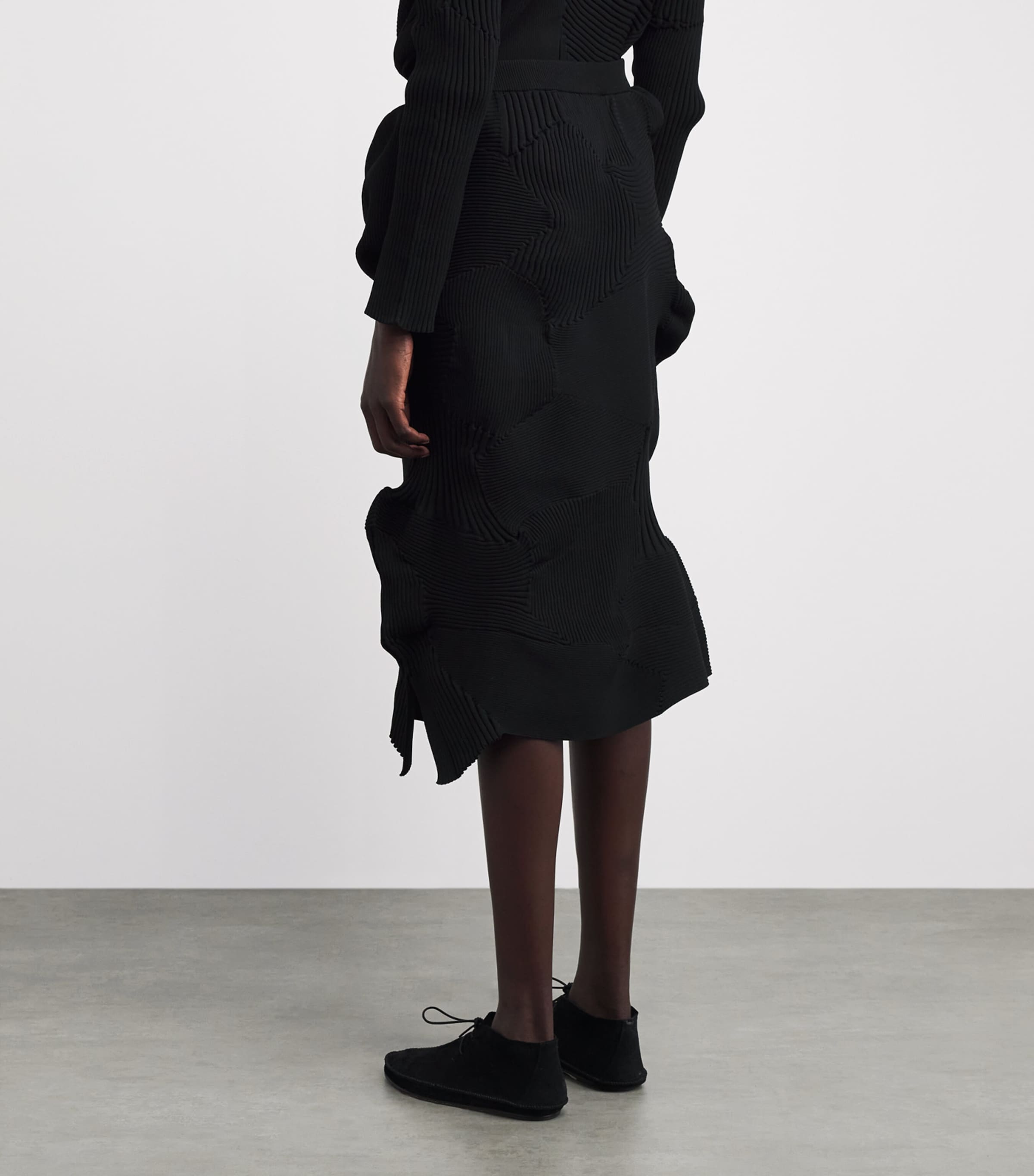 Issey Miyake Womens Kone Kone Knit Skirt Image 5