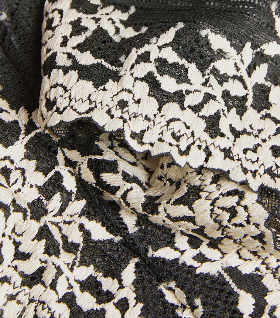 Embrace Lace Tanga Briefs BLACK Image 4