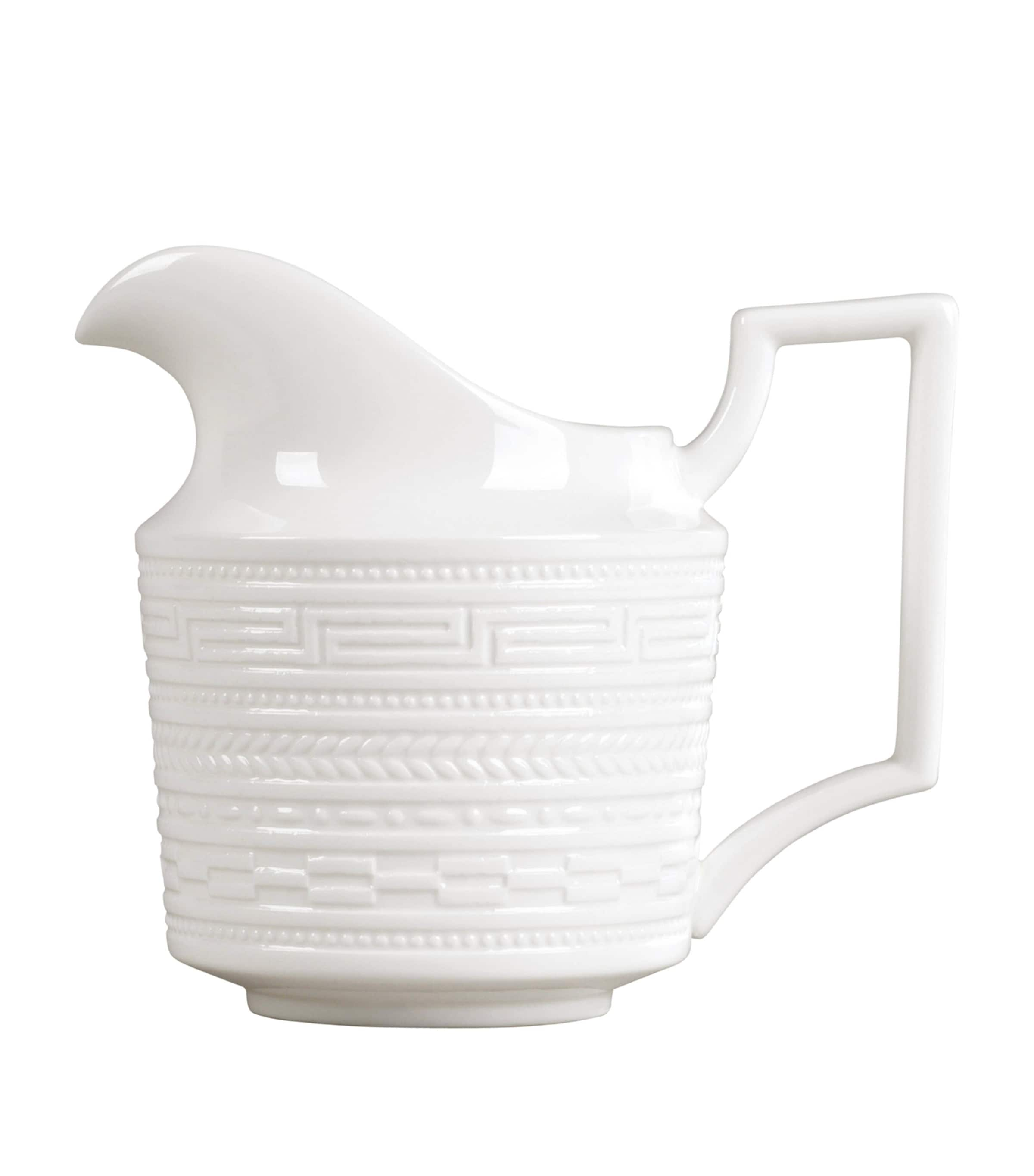 Wedgwood Intaglio Cream Jug In White