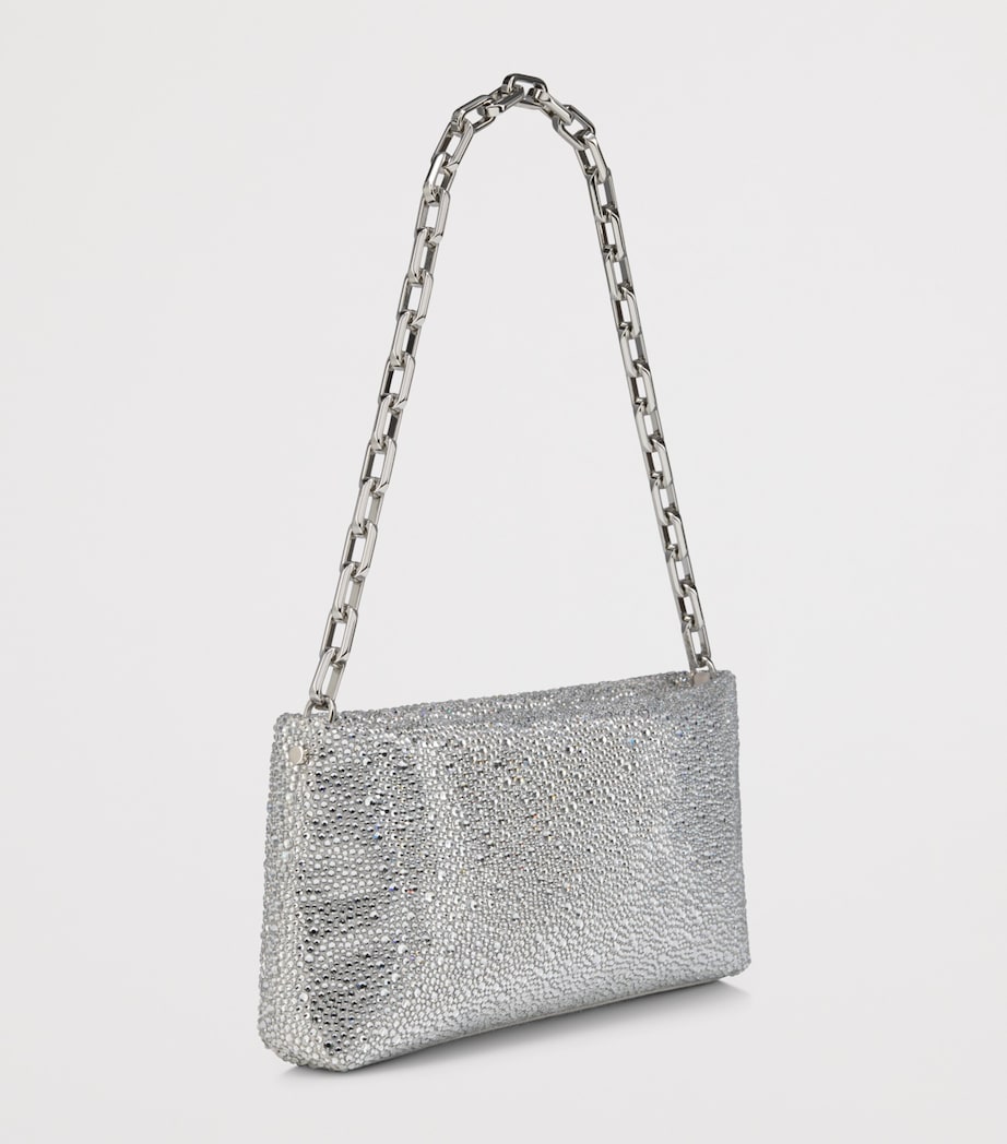 Christian Louboutin Maykimay Chain Pouch Suede Clutch Bag Image 2