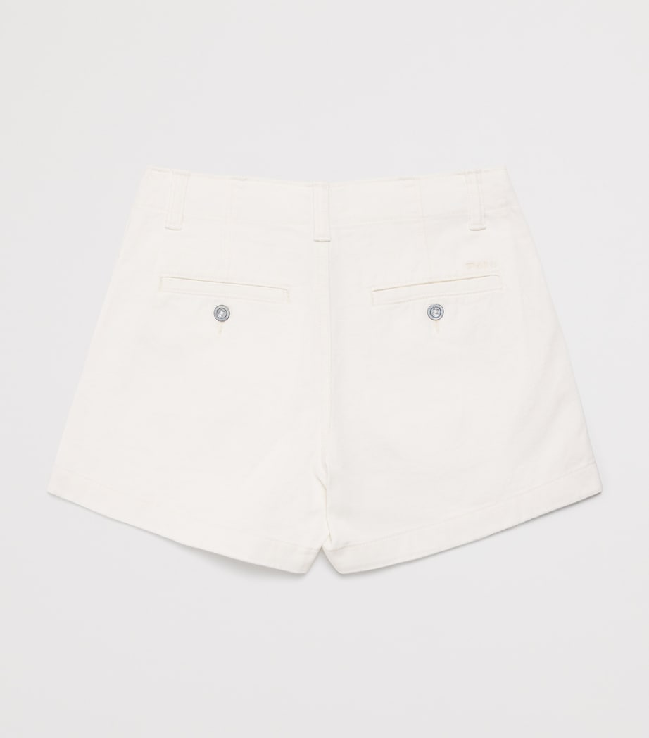 Cotton Chino Shorts (7-16 Years) WHITE Image 2