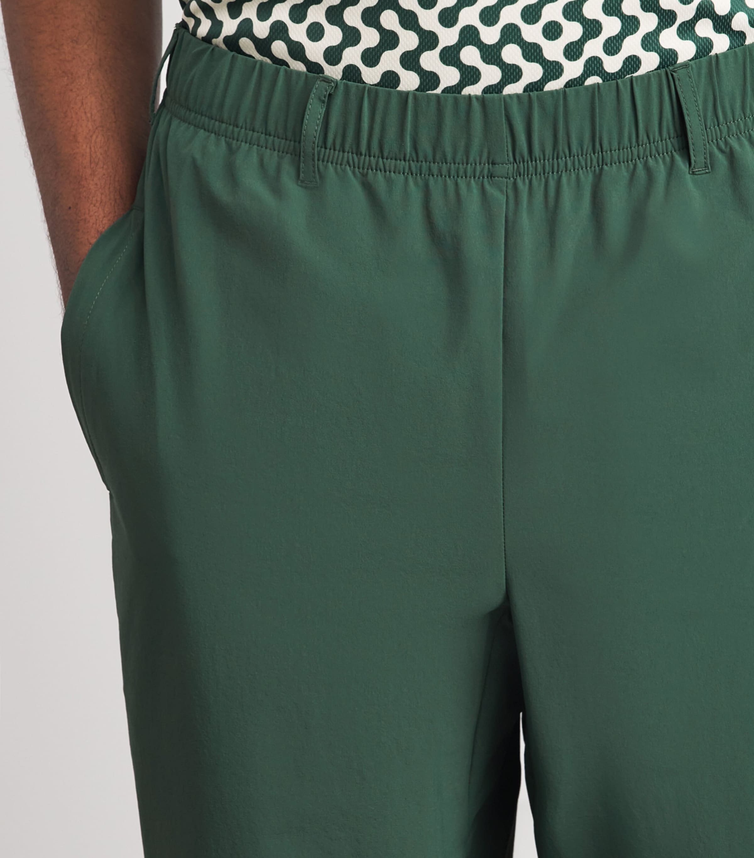 Manors Mens Club Straight Trousers Pine Green Image 3