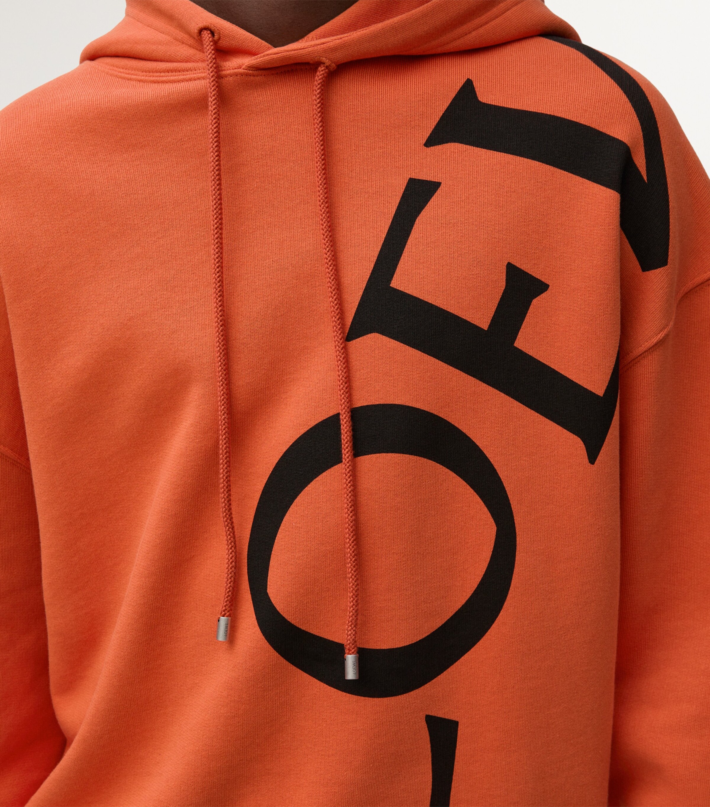 パーカー・フーディ LOEWE COTTON HOODIE WITH LOGO Loewe Logo cotton jersey hoodie Loewe