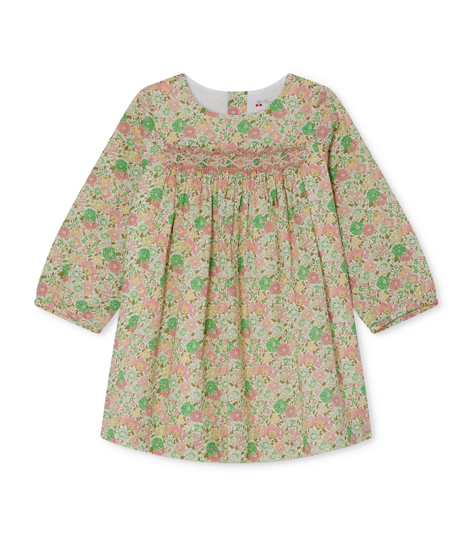 Cotton Liberty Print Blouse (24-36 Months) FL ROSE PALE Image 1