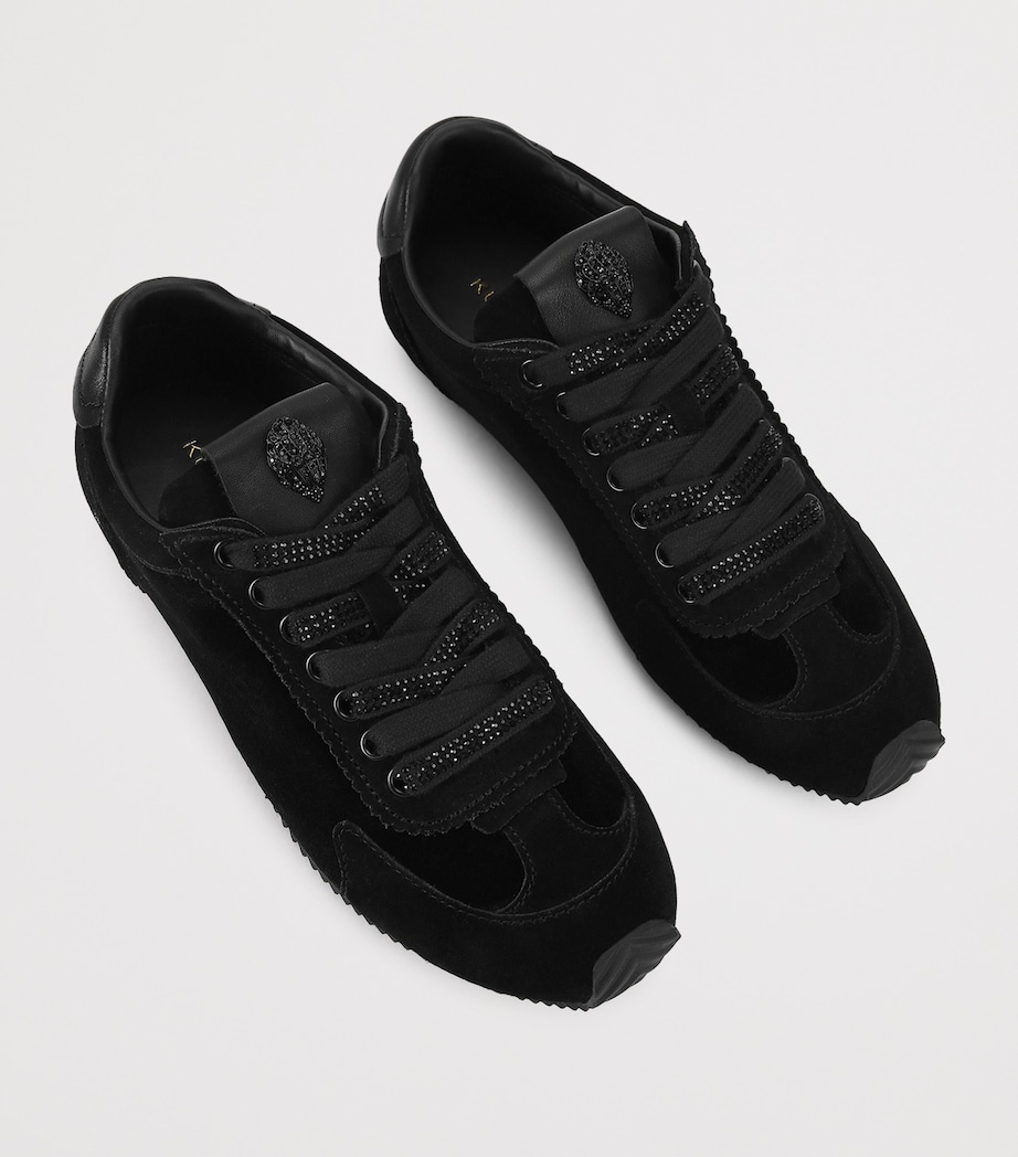 Velvet Islington Low-Top Sneakers BLACK Image 4