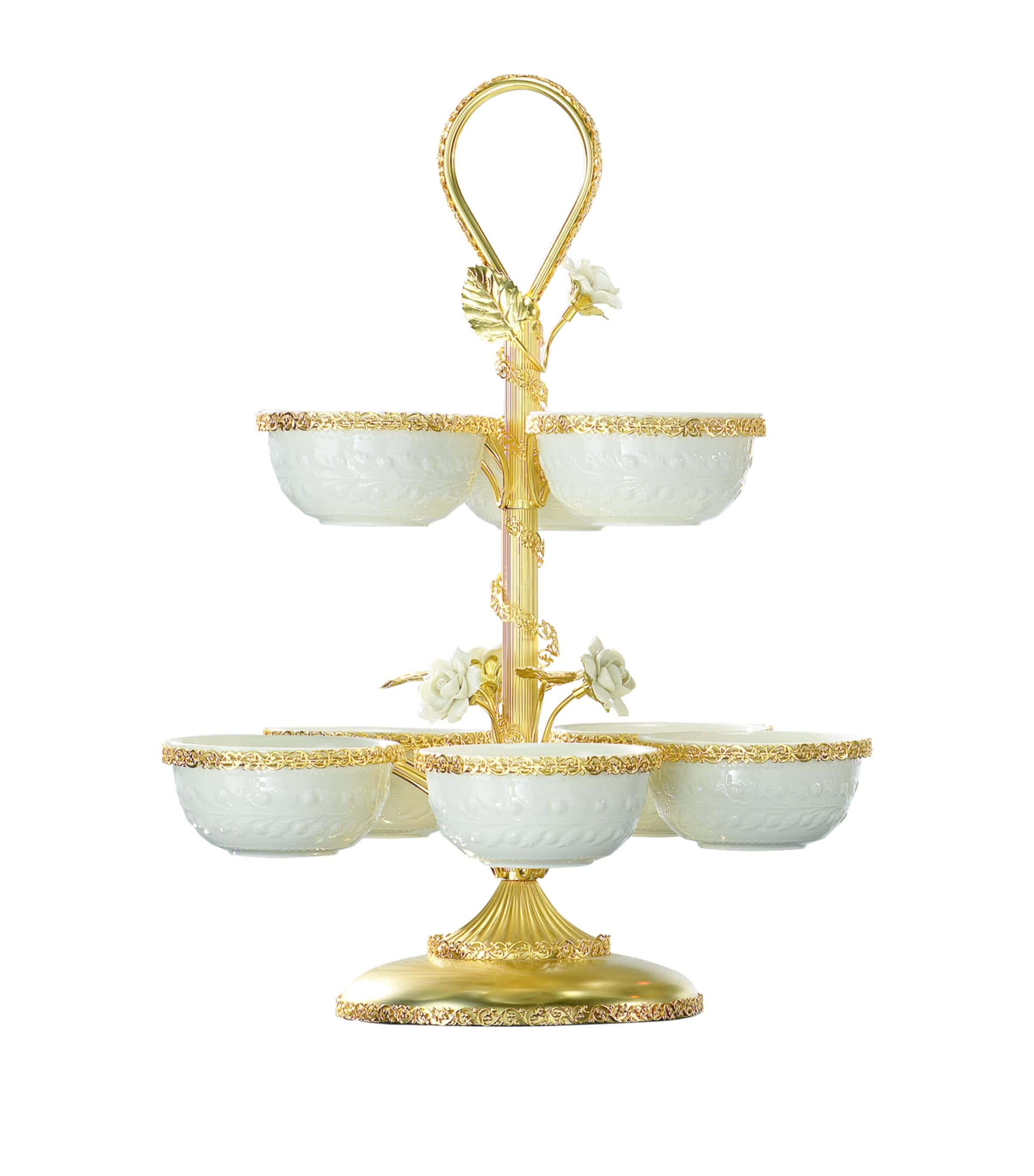 Villari Pistachios Holder In White