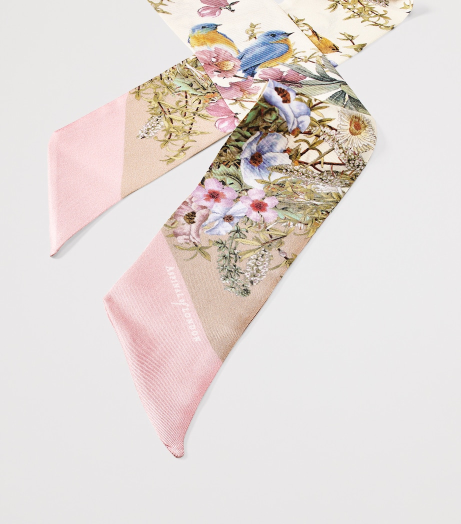 Silk Edwardian Garden Twilly TAUPE Image 2