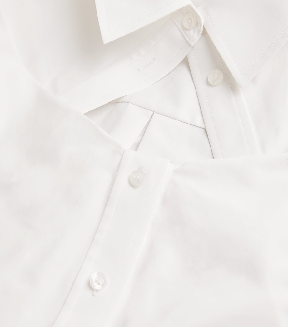 Cotton Deconstructed Shirt 100WHITE Image 5
