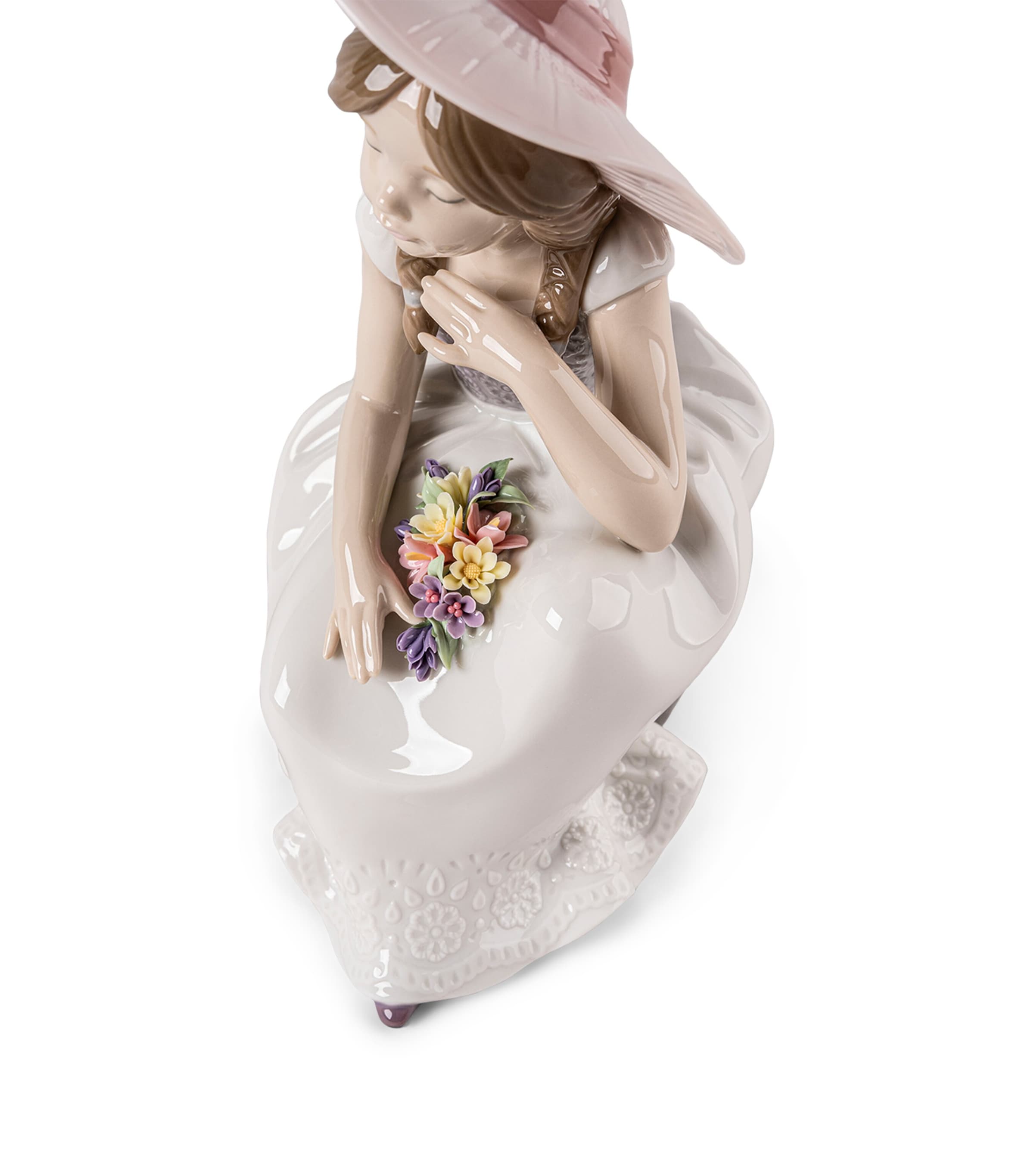 Lladró Porcelain Spring Has Come Sculpture Image 3