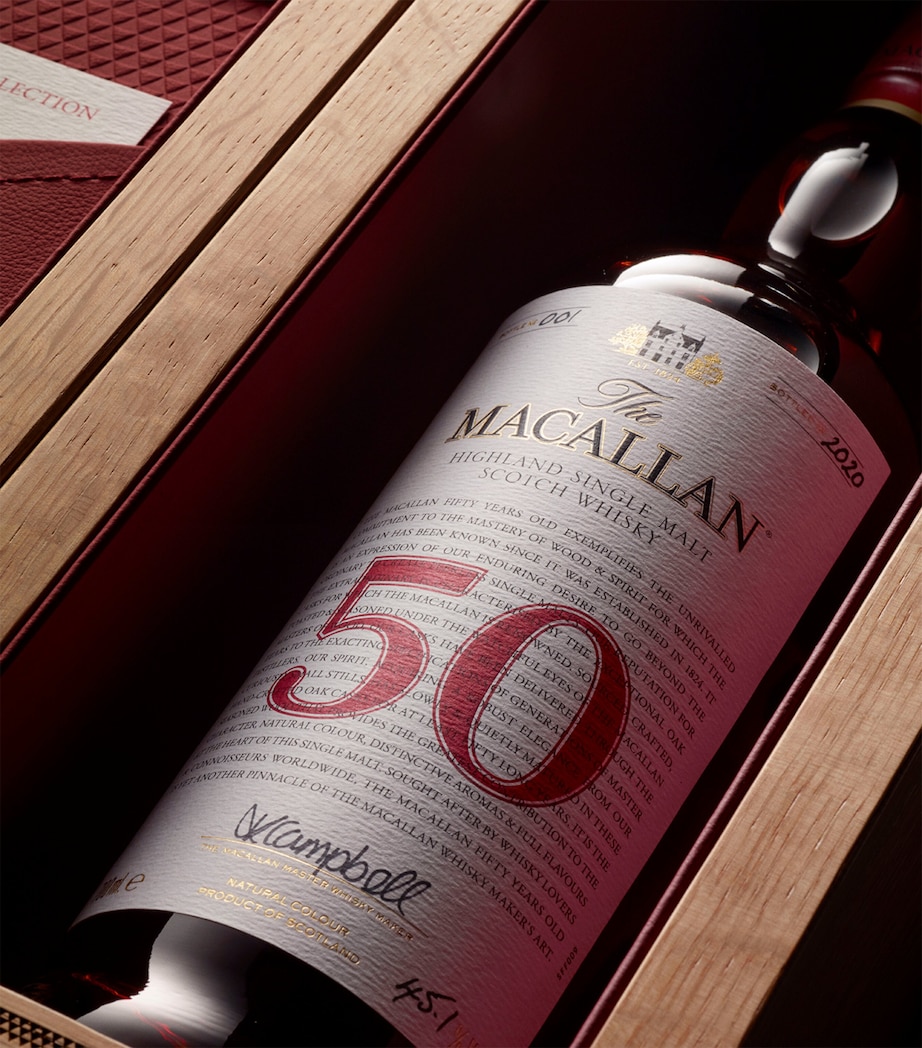 50-Year-Old The Red Collection Single Malt Scotch Whisky (70cl) BROWN Image 5