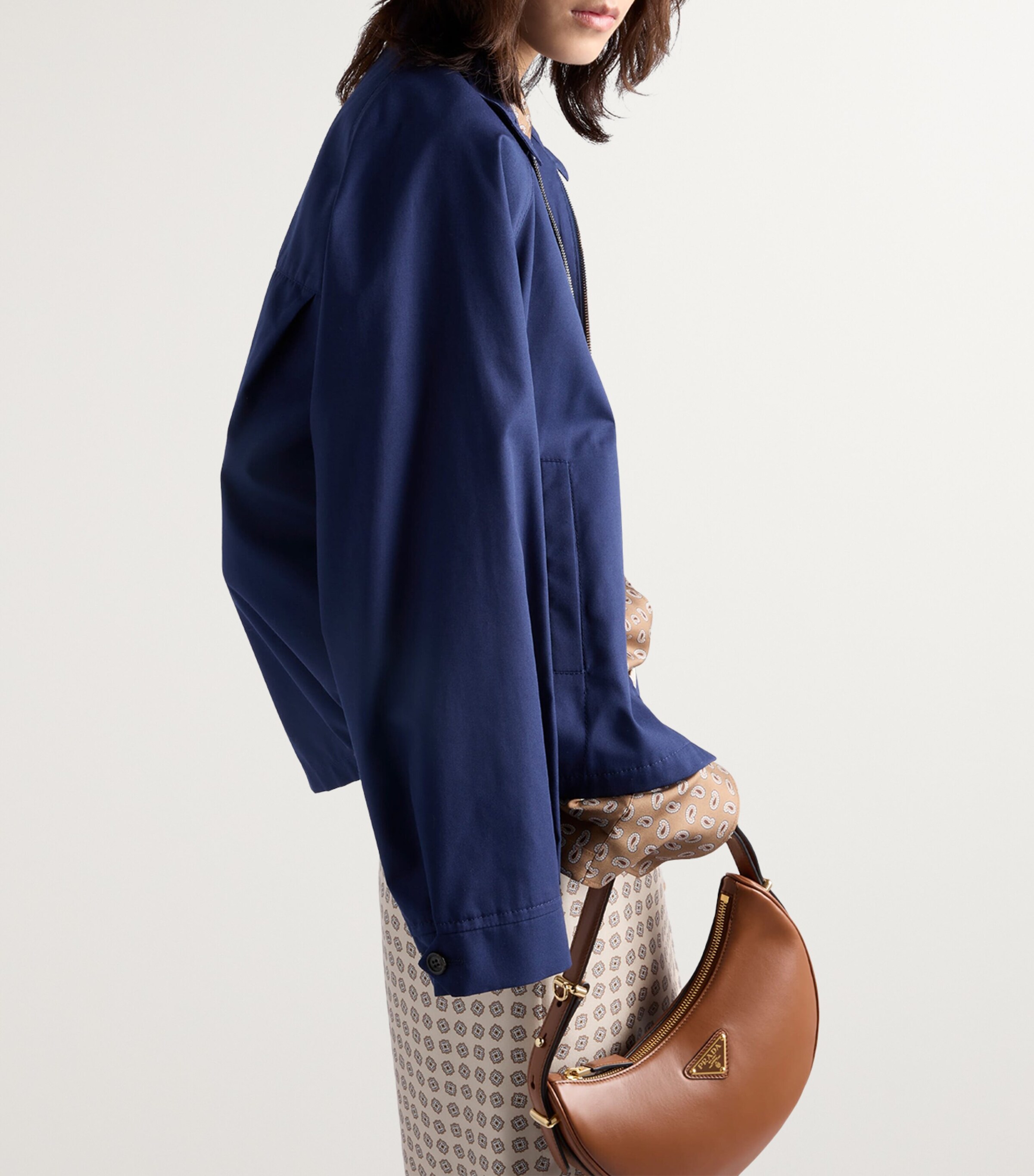 Poplin Logo Jacket F0216 Image 3