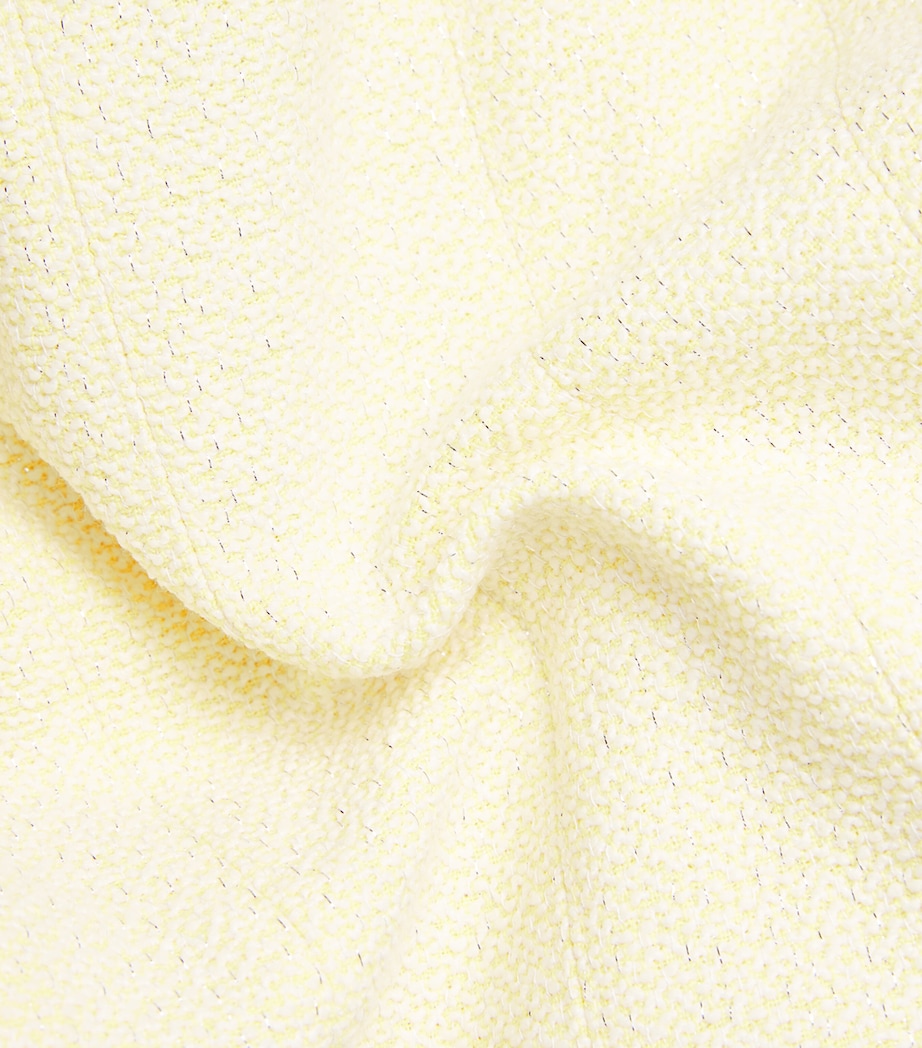 Tweed Mini Dress YELLOW Image 5