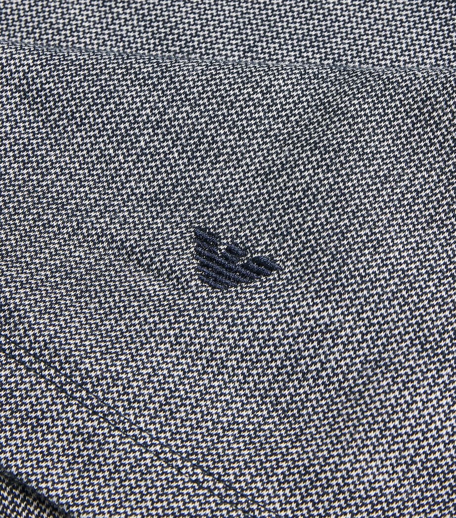 Cotton Mélange-Effect T-Shirt F0024 Image 5