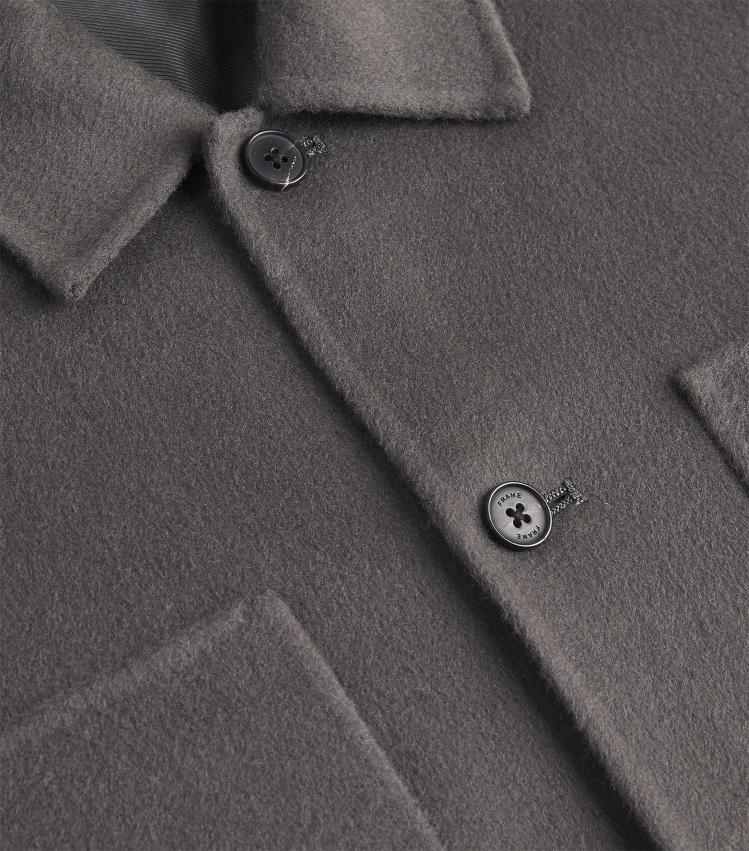 Wool Overshirt GREY Image 5