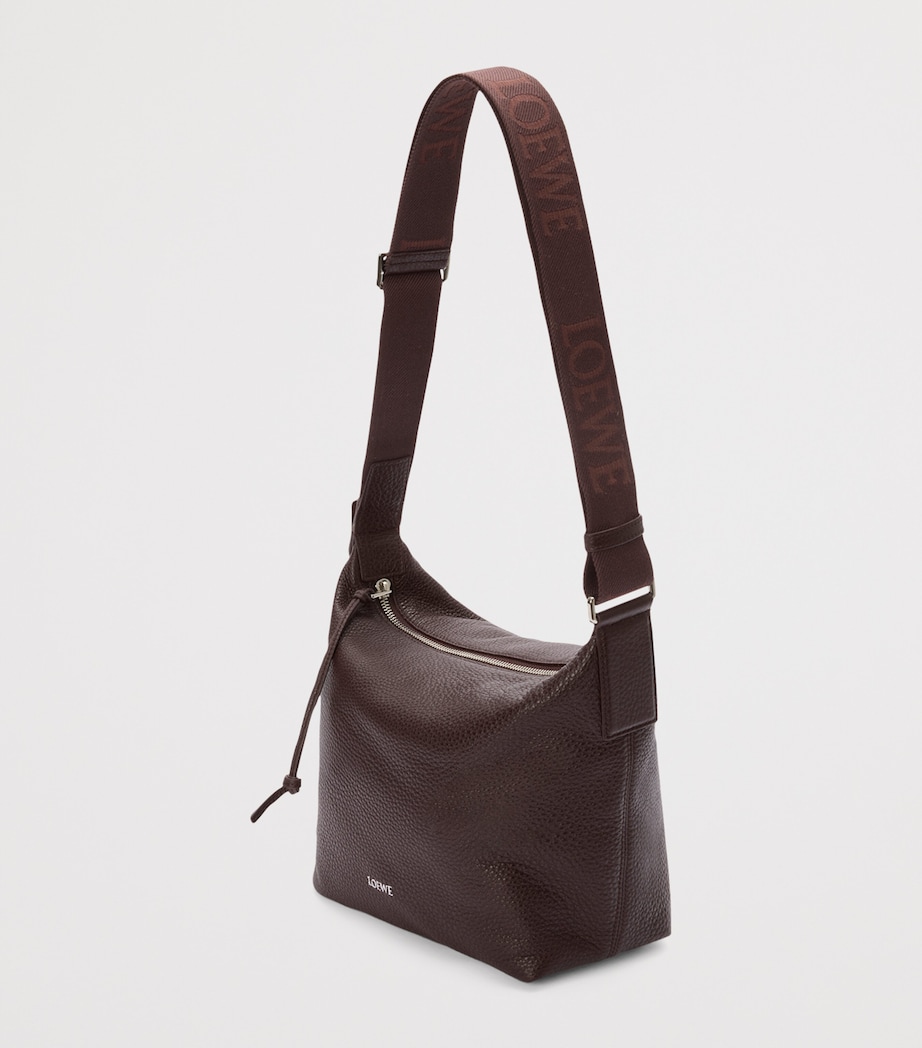 Small Leather Cubi Cross-Body Bag OXBLOOD Image 4