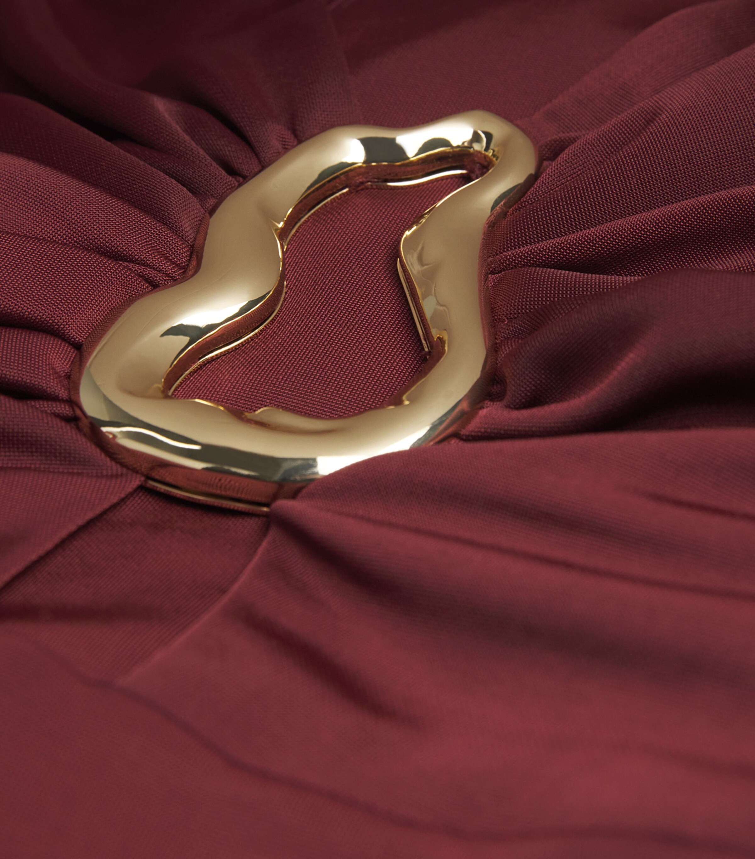 Jersey Mischa Midi Dress WINE Image 4