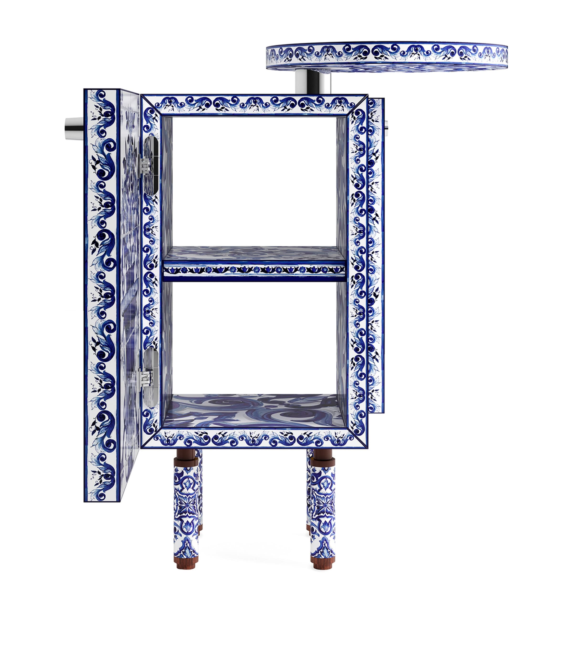 Trivia Swivelling Side Table BLU MEDITERRANEO Image 3