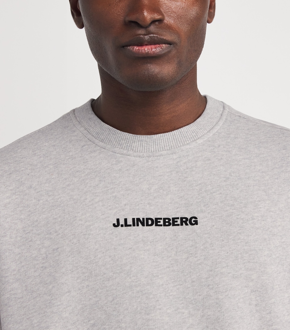 Cotton Callan Sweatshirt U199 LIGHT GREY Image 6