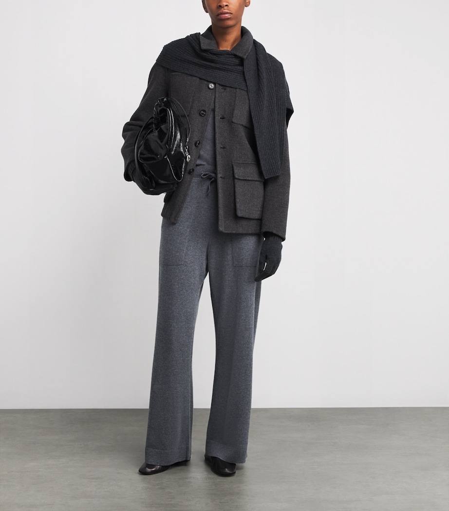 Wool-Cashmere Signature Jacket DARK GREY Image 2