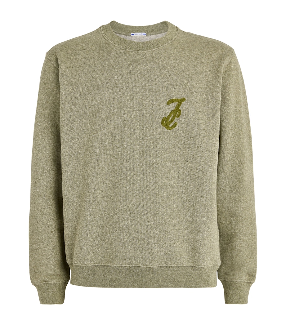 JACOB COHËN Mens Logo Sweatshirt Image 1