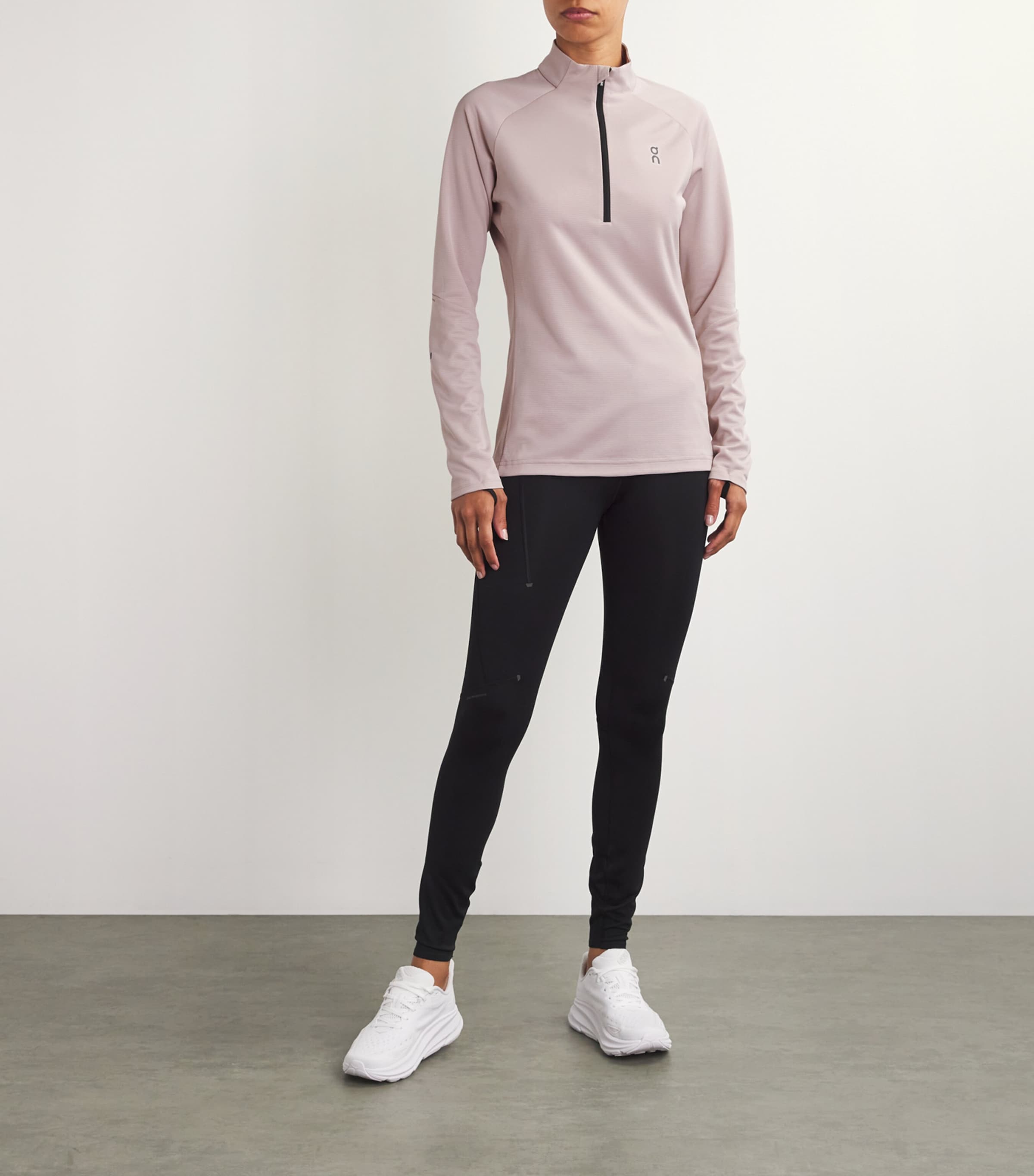 Climate Quarter-Zip Long-Sleeve Top FADE Image 2