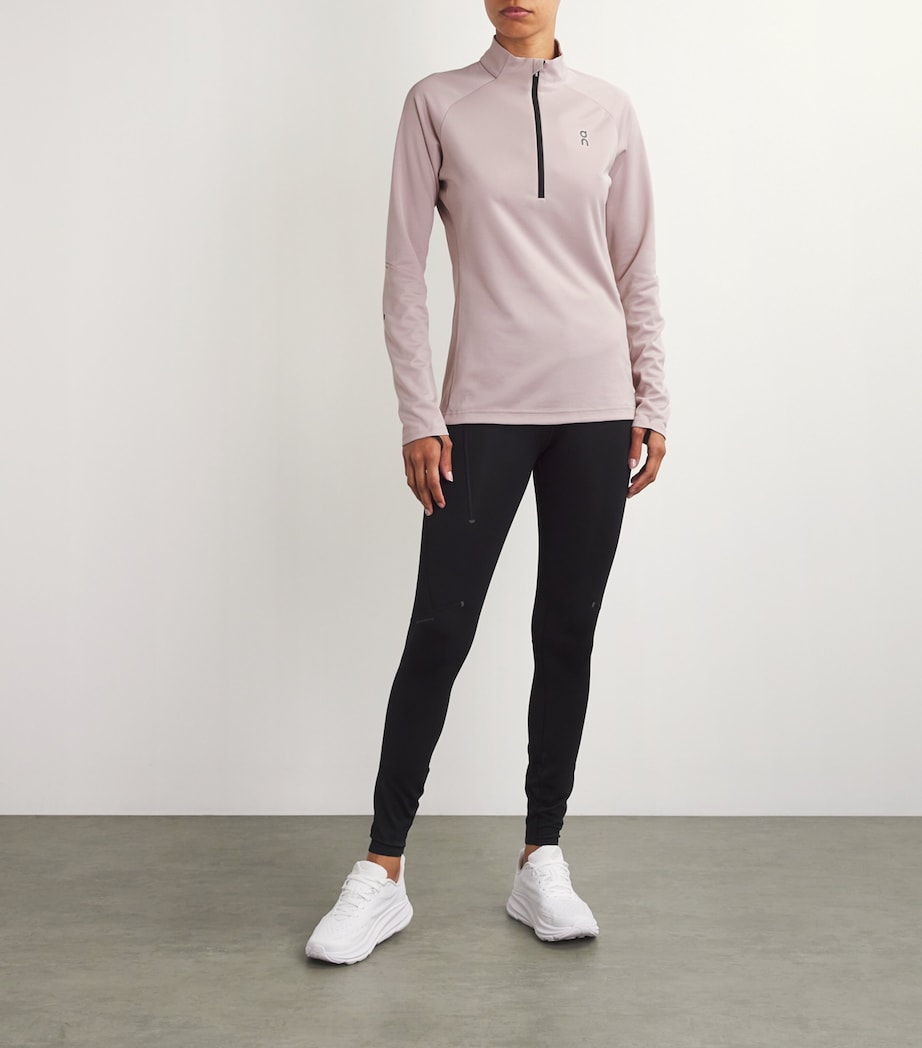 Climate Quarter-Zip Long-Sleeve Top FADE Image 2