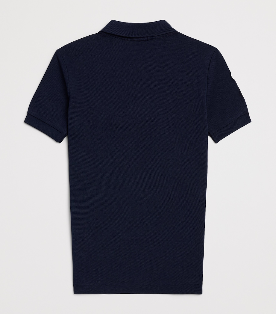 Ralph Lauren Kids Slim-Fit Polo Player Polo Shirt (5-7 Years) Navy Image 2