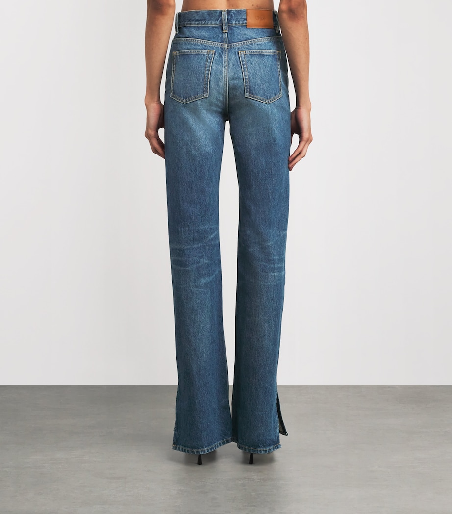 Faded Straight Jeans FADED INDIGO Image 4