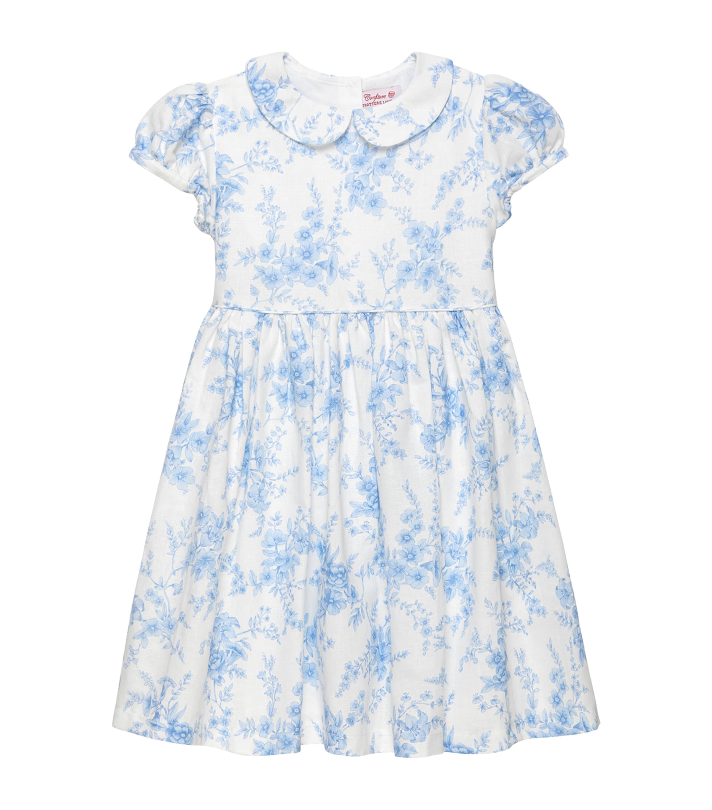 Trotters Floral Kate Dress In Blue