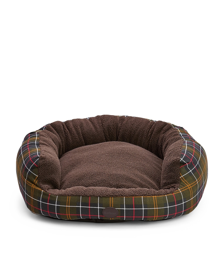 Large Tartan Snuggle Dog Bed CLASSIC TARTAN Image 1