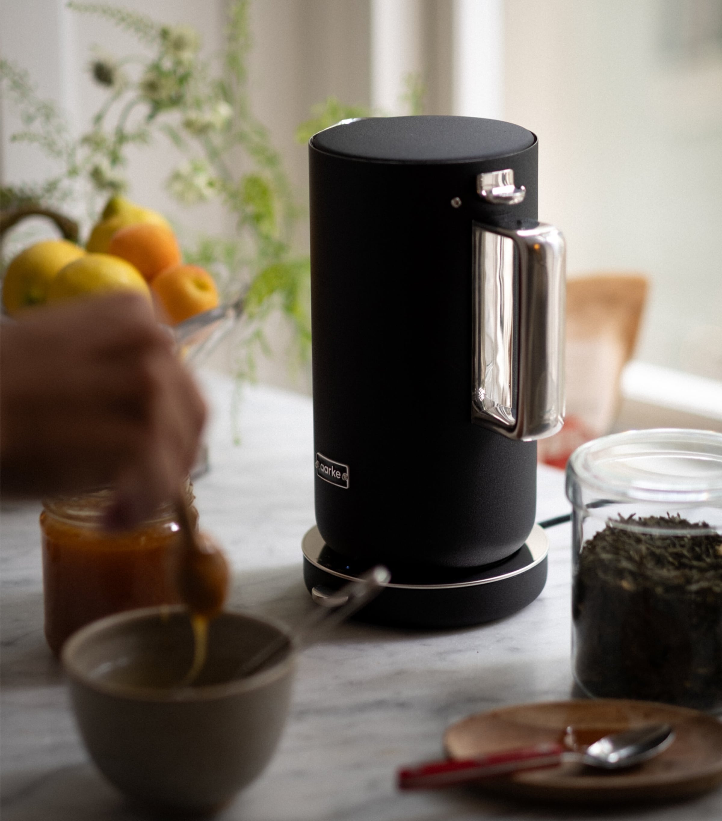 Stainless Steel Kettle BLACK Image 2