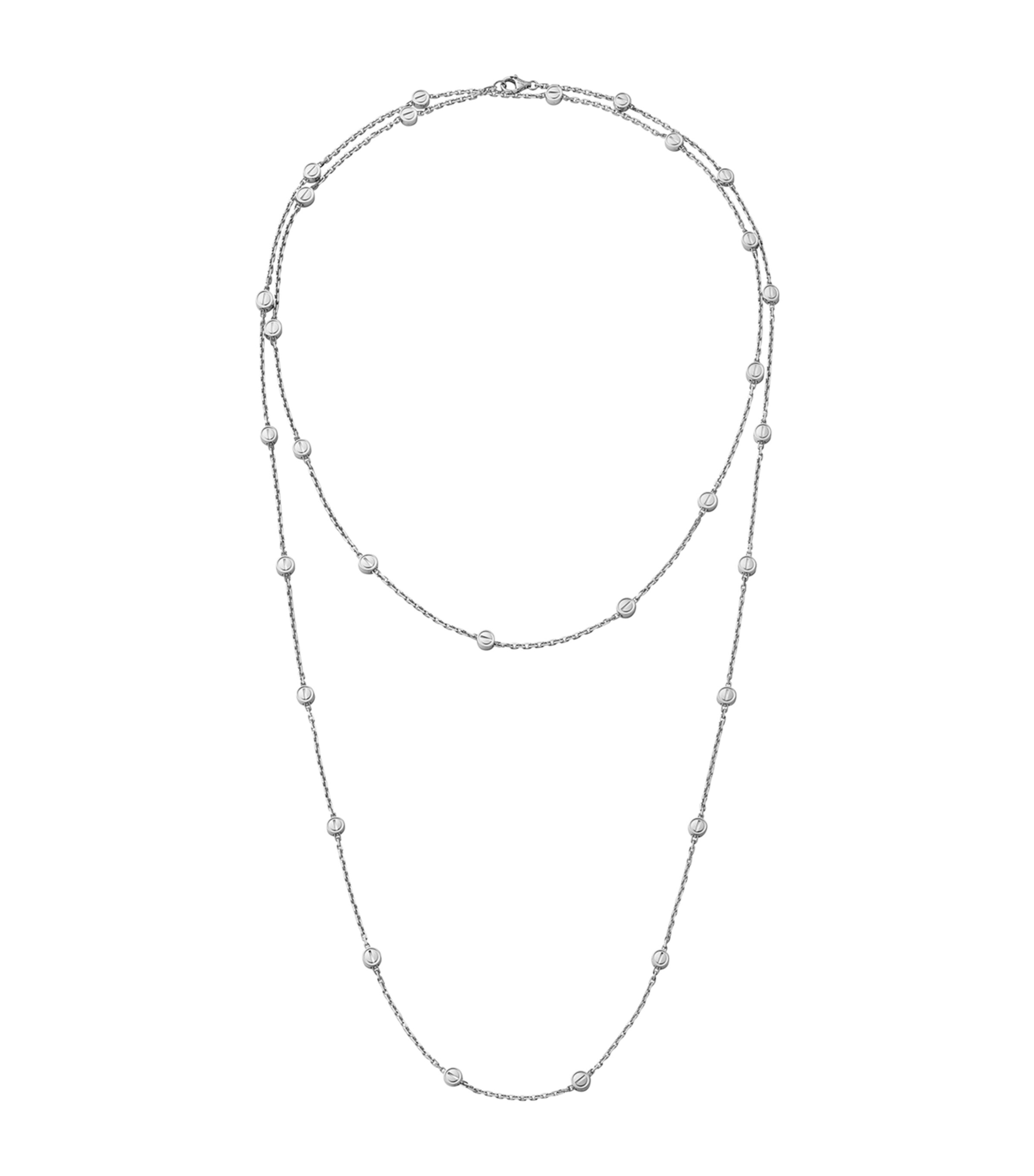 Cartier White Gold LOVE Multi-Wear Necklace White Gold Image 1