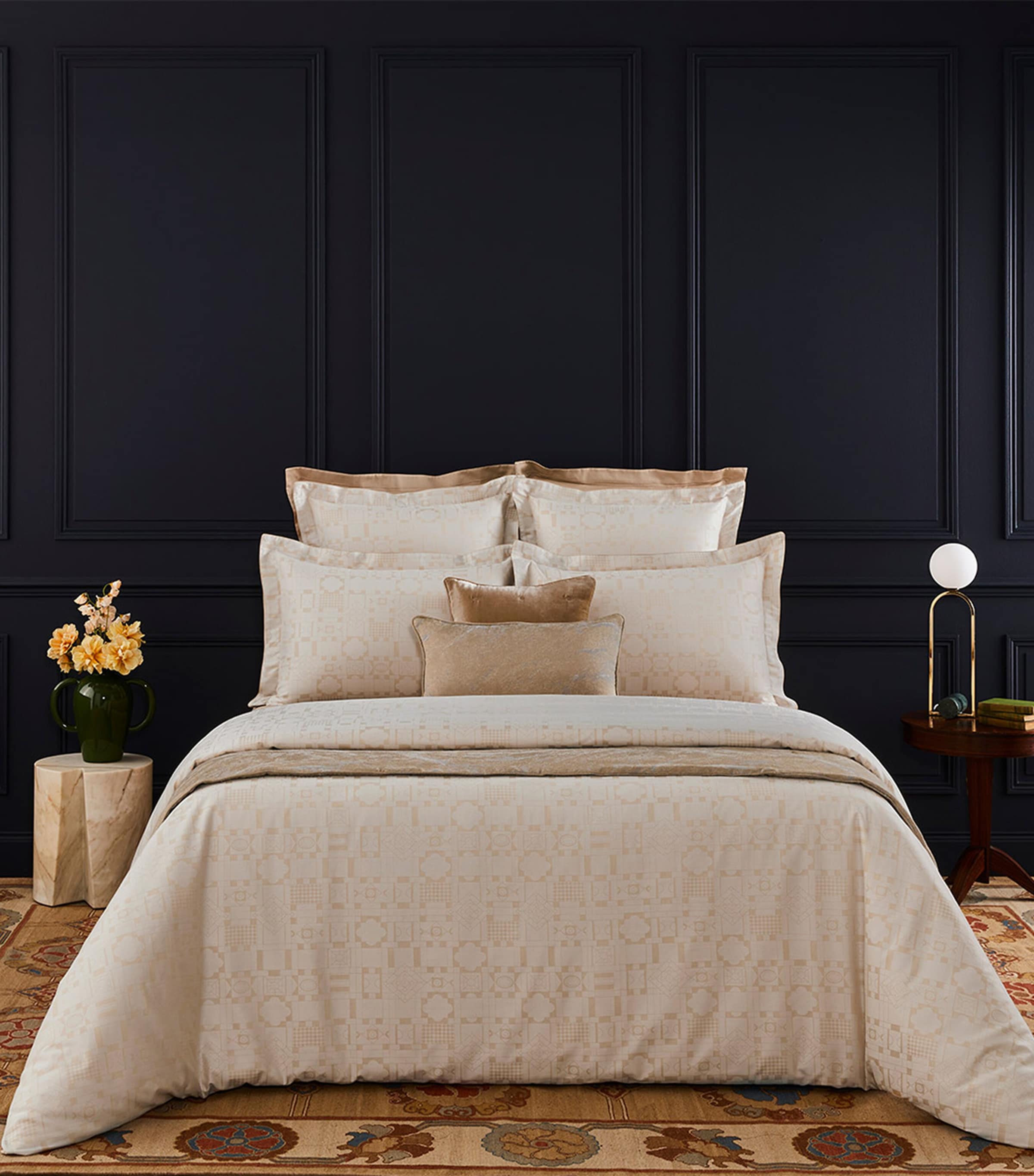 Yves Delorme Allure King Oxford Pillowcase In Neutral