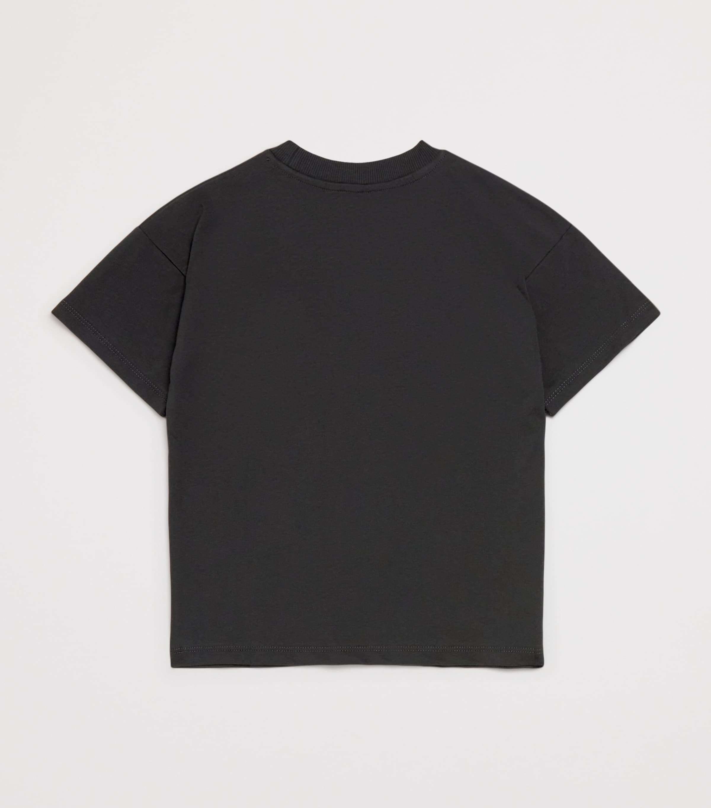 Mini Rodini Organic Cotton Panther Patch T-Shirt (3-11 Years) Image 2