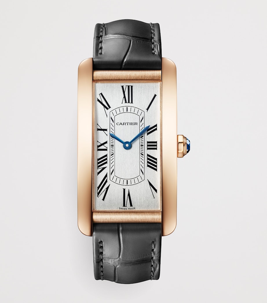 Cartier Rose Gold Tank Américaine Watch 44mm Rose Gold Image 2