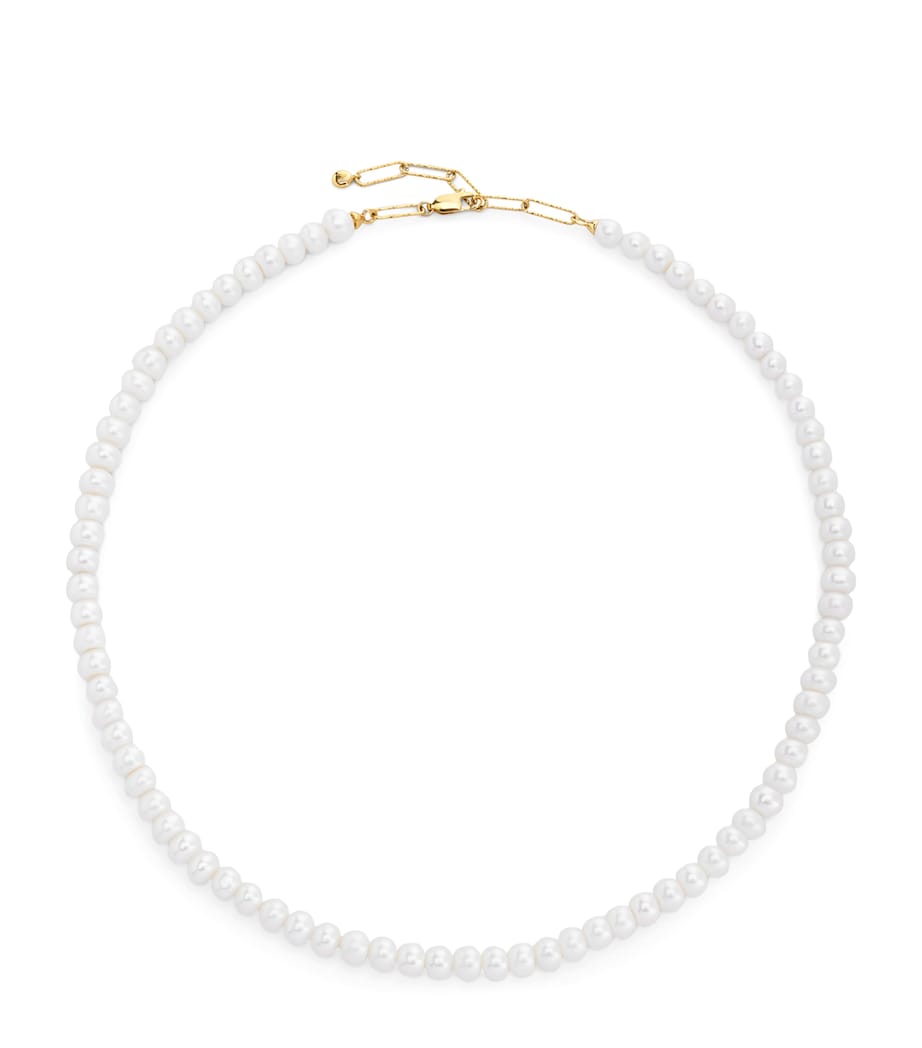 Gold Vermeil and Pearl Nomade Necklace 18K GOLD VERMEIL Image 1