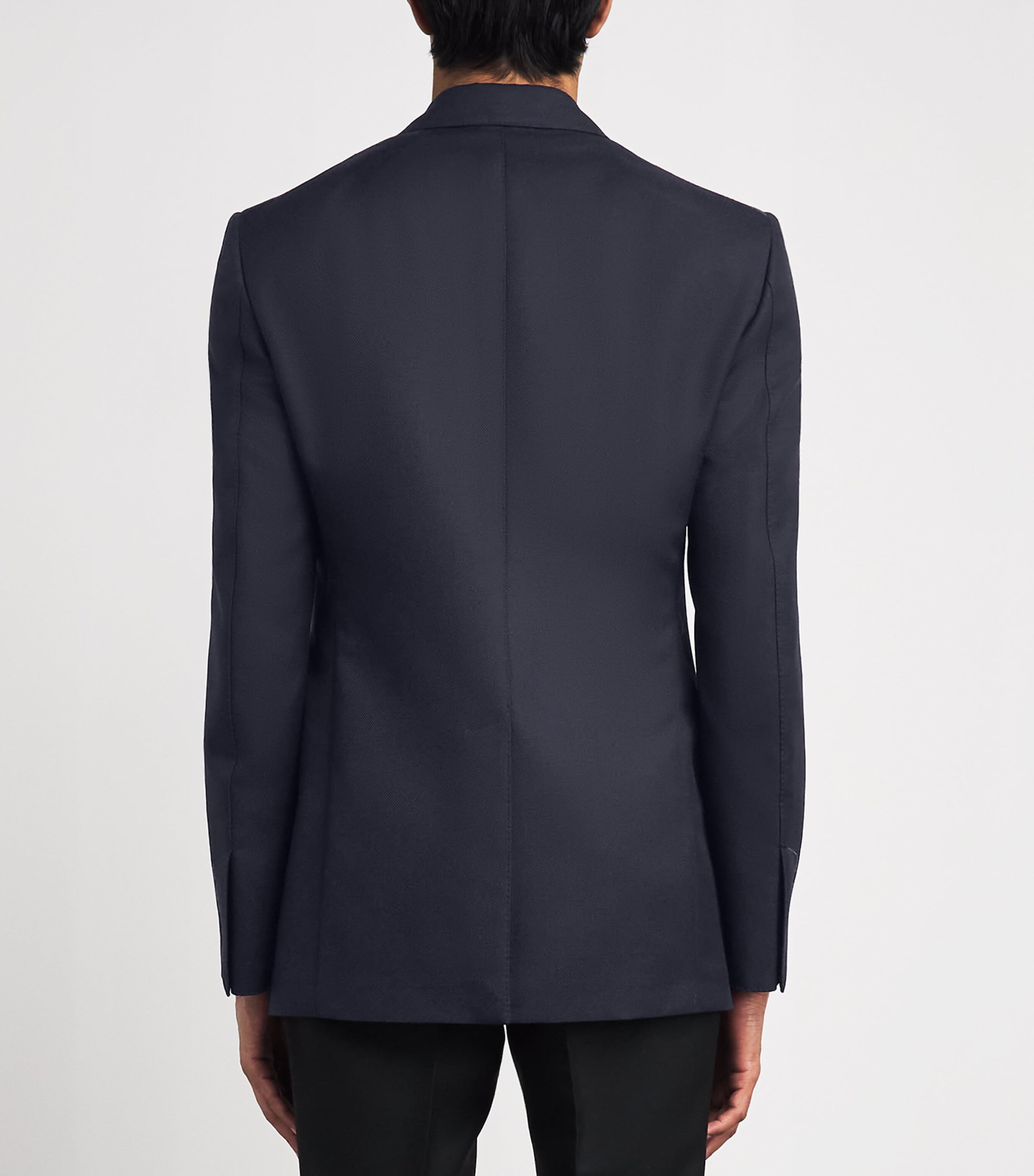 TOM FORD Navy Wool-Mohair-Silk Shelton Blazer | Harrods UK