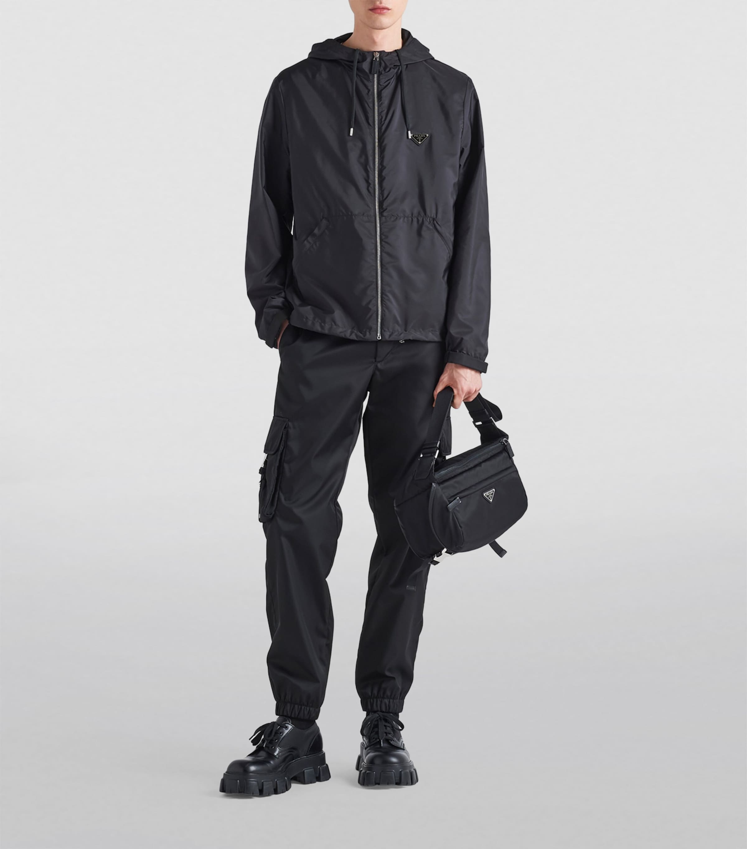 Re-Nylon Hooded Jacket F0002 Image 2